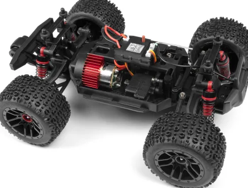 Maverick Rc - Monster Truck Atom At1 1/18 4Wd - Rød