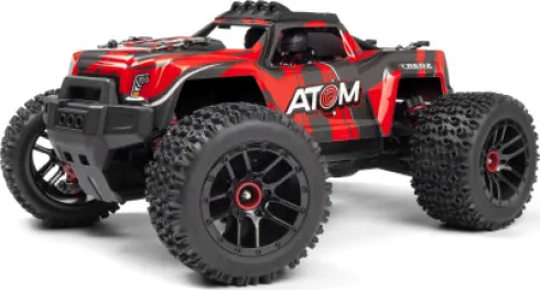 Maverick Rc - Monster Truck Atom At1 1/18 4Wd - Rød