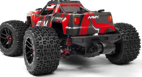 Maverick Rc - Monster Truck Atom At1 1/18 4Wd - Rød