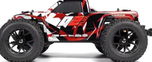 Maverick - Rc Quantum 2 Flux Fjernstyret Monster Truck - 1:10 - Rød - Mv150405