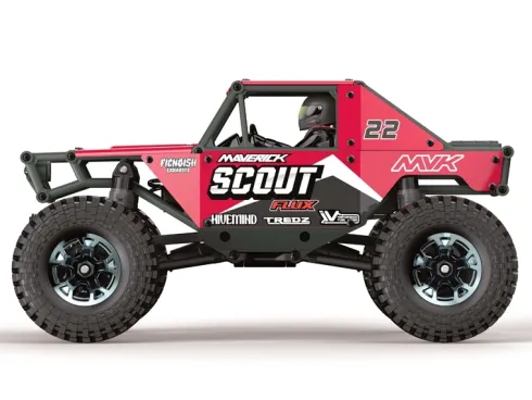 Maverick Rc - Scout-24 Flux Rc Rock Crawler - Rød - Mv151304