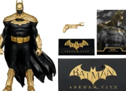 Mcfarlane Toys - Dc Multiverse - Batman Arkham City - Knightmare Edition - Gold Label - Action Figure