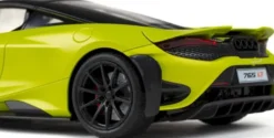 Mclaren 765Lt Fjernstyret Bil - 1:12 - 2,4 Ghz - Metallisk Grøn