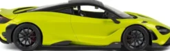 Mclaren 765Lt Fjernstyret Bil - 1:12 - 2,4 Ghz - Metallisk Grøn