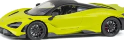Mclaren 765Lt - Fjernstyret Rc Bil - 1:16 - 2,4Ghz - Metallisk Grøn