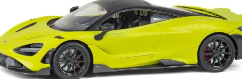 Mclaren 765Lt - Fjernstyret Rc Bil - 1:16 - 2,4Ghz - Metallisk Grøn