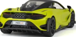 Mclaren 765Lt - Fjernstyret Rc Bil - 1:16 - 2,4Ghz - Metallisk Grøn