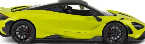 Mclaren 765Lt - Fjernstyret Rc Bil - 1:16 - 2,4Ghz - Metallisk Grøn