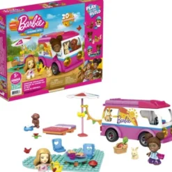Mega - Barbie Building Sets - Adventure Dreamcamper - Mattel Gwr35