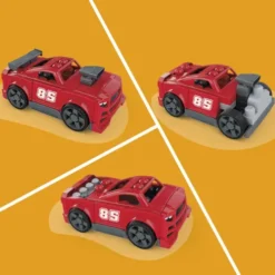 Mega Bloks - Build & Go Race Car - 26 Dele - Mattel Jkg35