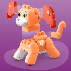 Mega Bloks - Rolling Kitten - 25 Dele - Mattel Jmk86