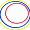 Megaform - Hula Hop Ring Ø 75 CM - Gul