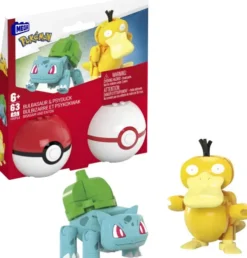 Mega - Pokémon - 2 Poké Balls - Assorteret - Mattel Hxp11
