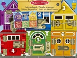 Melissa & Doug - Aktivitetsbræt Med Låse - Træ