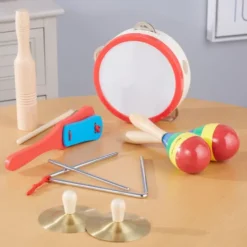 Melissa & Doug - Band In A Box - 6 Musikinstrumenter Til Børn