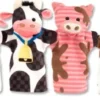 Melissa & Doug - Bondegårdsdyr Hånddukker - 4 Stk