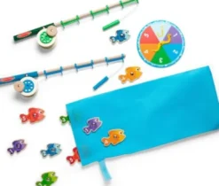 Melissa & Doug - Catch & Count Fishing Game - Fiskespil Til Børn