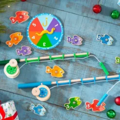 Melissa & Doug - Catch & Count Fishing Game - Fiskespil Til Børn