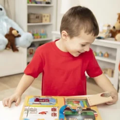 Melissa & Doug - Låsebræt I Træ Til Børn
