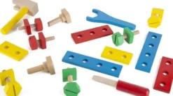 Melissa & Doug - Take-Along Tool Kit - Værktøjssæt Til Børn - Træ