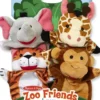 Melissa & Doug - Zoo Dyr Hånddukker - 4 Stk