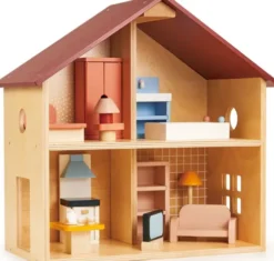 Mentari - Dukkehus Med Møbler - Poppets House
