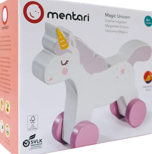 Mentari - Enhjørning Med Hjul