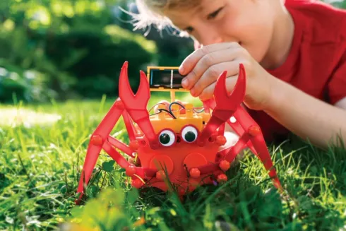 4M - Green Science Hybrid Crabot - Krabbe Robot Legetøj