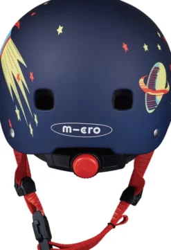 Micro - Cykelhjelm Til Børn - Medium 52-56 CM - Raket - Blå