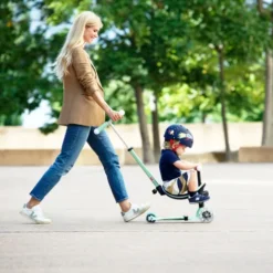 Micro - Cykelhjelm Til Børn - Medium 52-56 CM - Raket - Blå