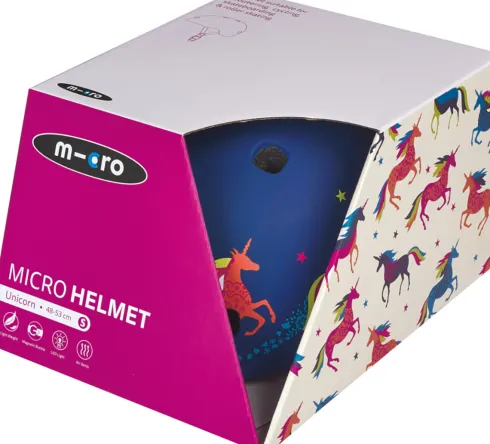 Micro - Hjelm - Enhjørning M