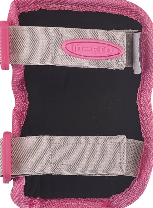 Micro - Knæ- Og Albuebeskyttere - Børn - Refleks - S - Pink