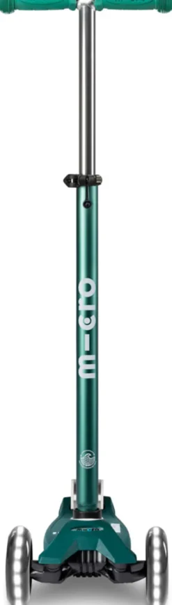 Micro - Maxi Deluxe Eco Led - Green - Trehjulet Løbehjul