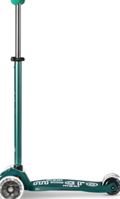 Micro - Maxi Deluxe Eco Led - Green - Trehjulet Løbehjul