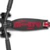 Micro - Maxi Deluxe Pro - Black Red - Trehjulet Løbehjul