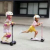 Micro - Maxi Deluxe Pro - Rose - Trehjulet Løbehjul