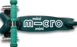 Micro - Mini Deluxe Eco Led - Green - Trehjulet Løbehjul