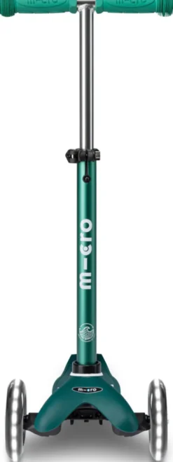Micro - Mini Deluxe Eco Led - Green - Trehjulet Løbehjul