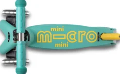 Micro - Mini Deluxe Eco Led - Mint - Trehjulet Løbehjul