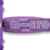 Micro - Mini Deluxe Fairy Glitter Led - Purple - Trehjulet Løbehjul