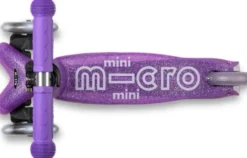 Micro - Mini Deluxe Fairy Glitter Led - Purple - Trehjulet Løbehjul