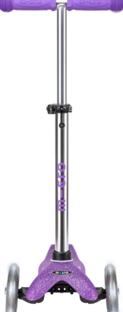 Micro - Mini Deluxe Fairy Glitter Led - Purple - Trehjulet Løbehjul
