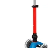 Micro - Mini Deluxe Foldbar Led - Neon Flashing Red