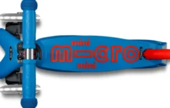 Micro - Mini Deluxe Foldbar Led - Neon Flashing Red