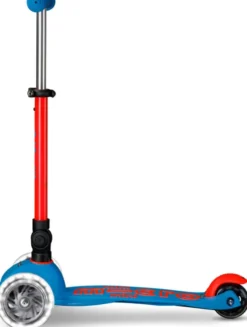 Micro - Mini Deluxe Foldbar Led - Neon Flashing Red