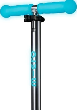 Micro - Mini Deluxe Glow Led Plus - Glacier Aqua - Løbehjul