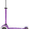 Micro - Mini Deluxe Led - Purple - Trehjulet Løbehjul