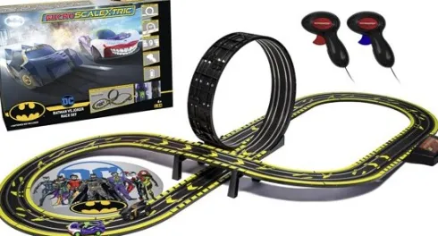 Micro Scalextric - Racerbane Med Loop - Batman Vs Joker
