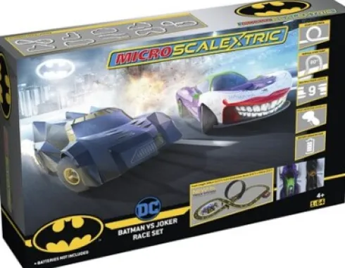 Micro Scalextric - Racerbane Med Loop - Batman Vs Joker