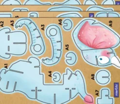 Mieredu - African Elephant - Build 'N' Sound 3D Puzzle - Elefant